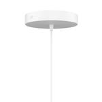 Hanglamp Eos I aluminium/ganzenveren - 1 lichtbron - Wit - Diameter: 110 cm
