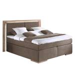 Boxspring Marcel I Kokosnoot bruin - 180 x 200cm - Tweepersoonsmatras H2/H3