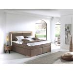 Boxspringbett Marcel I Kokosnuss Braun - 180 x 200cm - H2