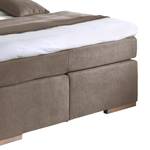 Boxspring Marcel I Kokosnoot bruin - 180 x 200cm - H2 zacht