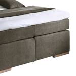 Lit boxspring Marcel II Gris congo - 200 x 200cm - D3 medium