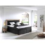 Boxspring Marcel II Zwart - 160 x 200cm - H3 medium