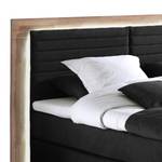 Boxspringbett Marcel II Schwarz - 160 x 200cm - H3