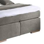 Lit boxspring Marcel II Gris - 200 x 200cm - D2 souple