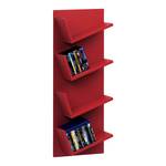 Open wandkast Lansi Rood - Hoogte: 90 cm