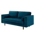 Sofa Pirk (2-Sitzer) Samt - Marineblau