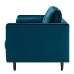 Sofa Pirk (3-Sitzer) Samt - Marineblau