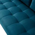 Sofa Pirk (3-Sitzer) Samt - Marineblau