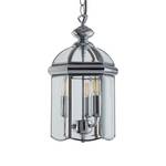 Suspension Lanterns III Verre transparent / Laiton - 3 ampoules