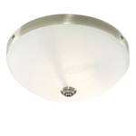 Plafondlamp Flush VII melkglas/ijzer - 2 lichtbronnen