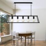 Hanglamp Voyager I transparant glas/staal - Aantal lichtbronnen: 5