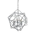 Hanglamp Cube staal - 3 lichtbronnen