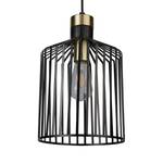 Hanglamp Bird Cage II staal - 1 lichtbron