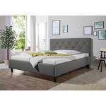 Gestoffeerd bed Monteverde Antraciet - 180 x 200cm