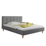 Gestoffeerd bed Havdrup Antraciet - 200 x 200cm