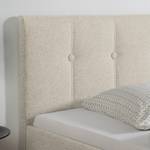 Gestoffeerd bed Havdrup Beige - 140 x 200cm