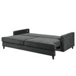 Canapé convertible Virum Tissu - Anthracite