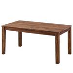 Table extensible Trangle Marron - Bois massif - 160 x 76 x 90 cm