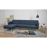 Ecksofa Daru I Webstoff - Marineblau