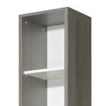 Hoge kast Quickset 306 wit/grafietkleurig