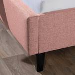 Gestoffeerd bed Torvik Oud pink - 140 x 200cm