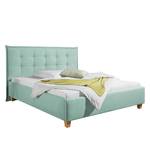 Letto imbottito Skann Verde menta - 140 x 200cm