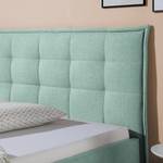 Letto imbottito Skann Verde menta - 160 x 200cm