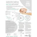 Nestchen Easy Air Sternenzauber Mischgewebe - Grau / Weiß / Mint