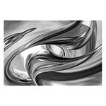 Afbeelding Zwart & Wit - Illusionary II canvas/massief sparrenhout - meerdere kleuren - 150 x 100 cm