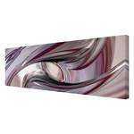 Bild Illusionary I Leinwand /  Massivholz Fichte - Mehrfarbig - 150 x 50 cm