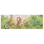 Afbeelding Frida II canvas/massief sparrenhout - meerdere kleuren - 120 x 40 cm