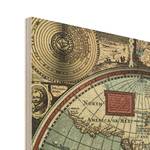 Afbeelding De Oude Wereld multiplex van berkenhout - meerdere kleuren - 75 x 50 cm