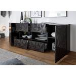 Sideboard Prisma III Hochglanz Anthrazit