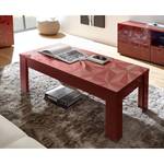 Table basse Prisma Rouge brillant