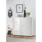 Buffet haut Prisma Blanc brillant