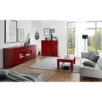 Buffet haut Prisma Rouge brillant