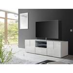 Meuble TV Dama II Blanc brillant