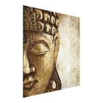 Bild Vintage Buddha ESG Sicherheitsglas - Mehrfarbig - 50 x 50 cm