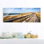 Afbeelding Duinpad aan de Noordzee ESG-veiligheidsglas - meerdere kleuren - 125 x 50 cm