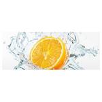 Bild Frische Orange ESG Sicherheitsglas - Mehrfarbig - 125 x 50 cm
