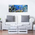 Bild Underwater Reef ESG Sicherheitsglas - Mehrfarbig - 80 x 30 cm