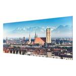 Tableau déco Munich Verre de sécurité ESG - Multicolore - 125 x 50 cm