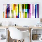 Bild Rainbow Cubes II ESG Sicherheitsglas - Mehrfarbig - 100 x 40 cm