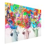 Tableau déco Brain Explosions I Plaque en mousse rigide Forex - Multicolore - 120 x 80 cm