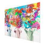 Tableau déco Brain Explosions I Plaque en mousse rigide Forex - Multicolore - 120 x 80 cm