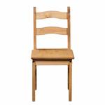Houten stoelen Finca Rustica (set van 2) massief grenenhout - Natuurlijk grenenhout