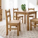 Houten stoelen Finca Rustica (set van 2) massief grenenhout - Natuurlijk grenenhout