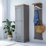 Porte-manteaux mural Finca Rustica Pin massif - Pin gris