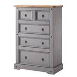 Commode Finca Rustica II Pin massif - Pin gris