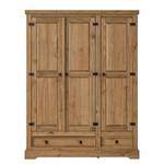 Drehtürenschrank Finca Rustica II Kiefer massiv - Kiefer Natur - Breite: 154 cm